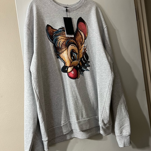 NWT Dom Rebel gagged Bambi sweater. - Picture 1 of 4
